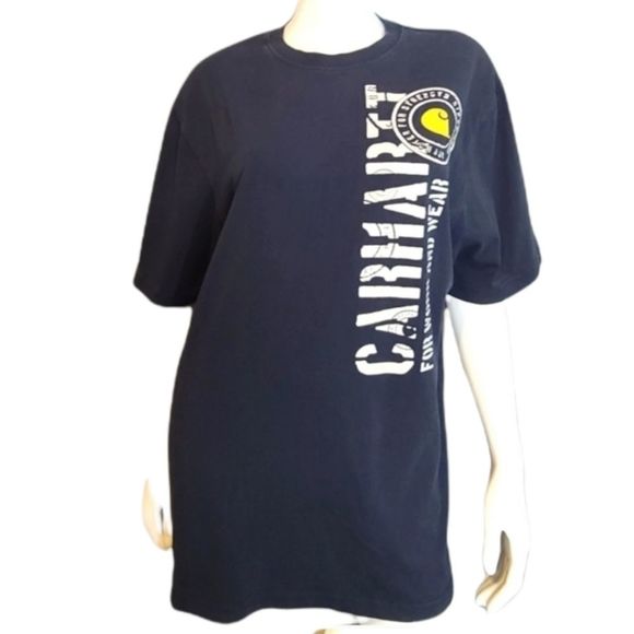 Carhartt Other - Navy Blue Carhartt Tee sz Medium